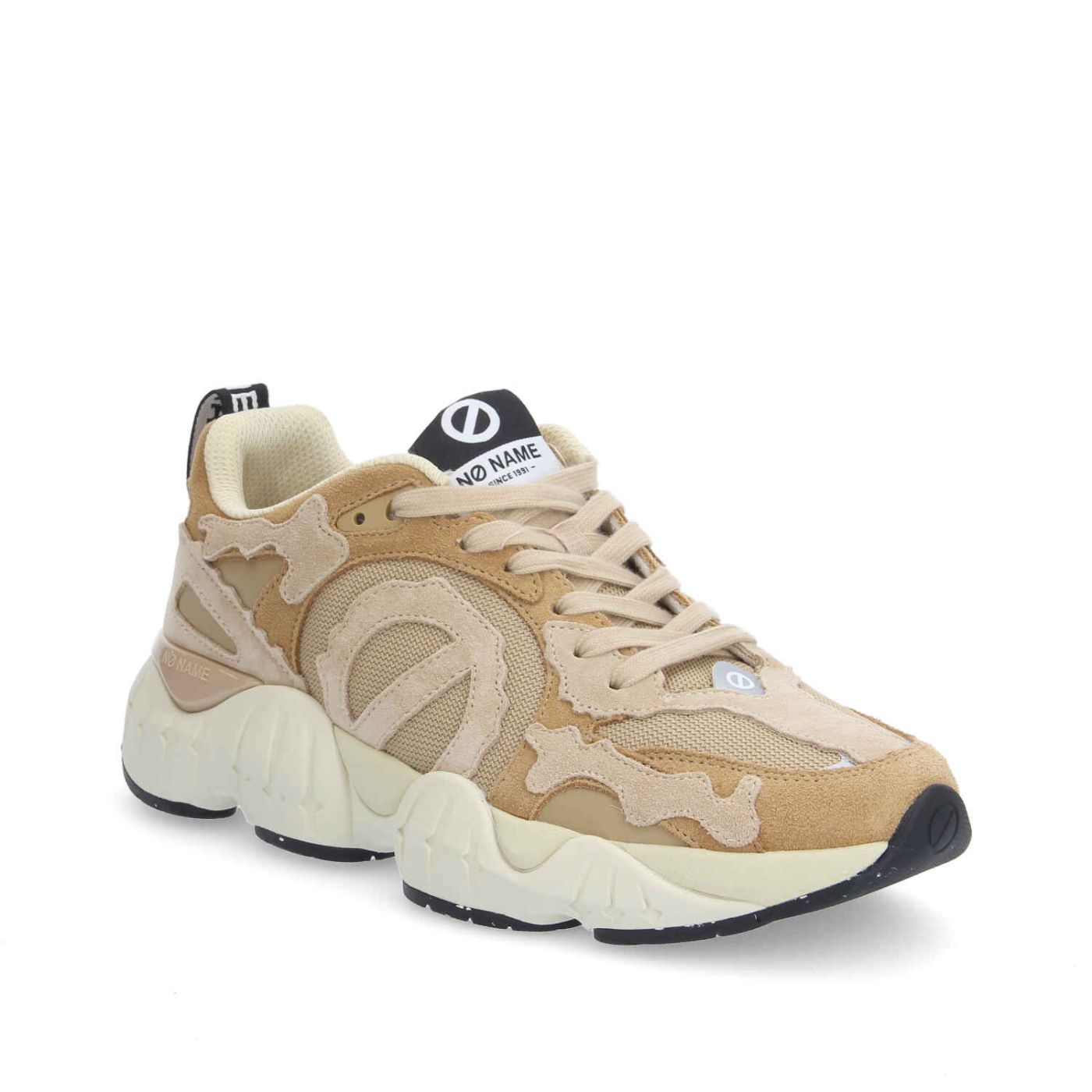 KRAZEE CAMO M - SUEDE/SUED/KNIT - LIGHT BROWN/NUDE